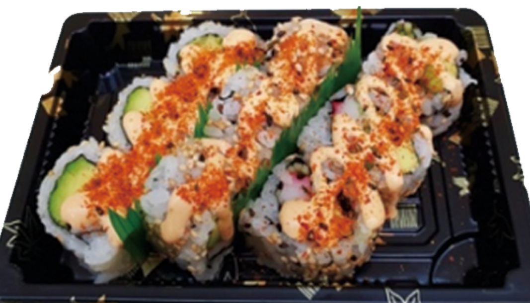 Spicy surimi(con surimi, aguacate y pepino)